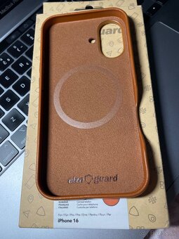 AlzaGuard Leather case pre iPhone 16 - 3