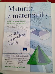 Maturita Geografia, Matematika+zbierky, Biológia - 3