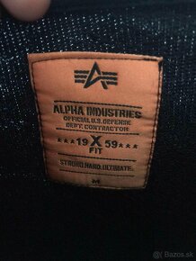 Čierna Mikina Alpha Industries - 3