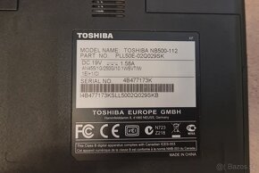 Toshiba netbook NB500-112 - 3