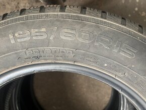 Predám zimné pneu 195/60R15 - 3