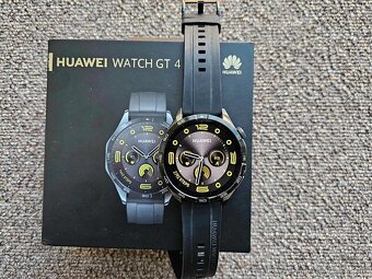 Huawei Watch GT4 46mm black, top, zaruka - 3