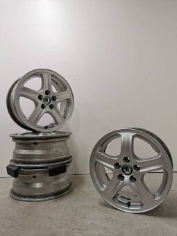 Original Skoda Octavia alu disky 5x100 R15 6x15 - 3