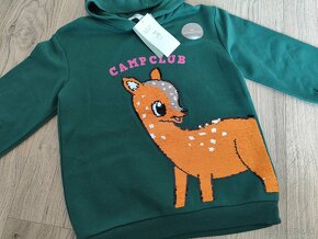 H&M Bambi mikina veľ. 110/116 - nová  - 3