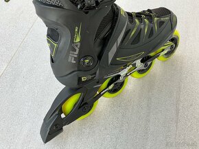 FILA SKATES GHIBLI 90 BLACK/LIME - veľkosť  EUR 43,5 - 3