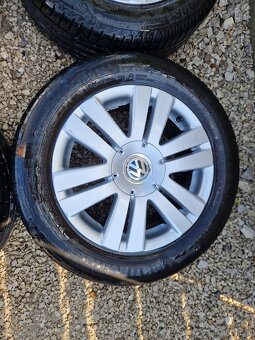 Alu disky s pneu 215/55 R16 vw - 3