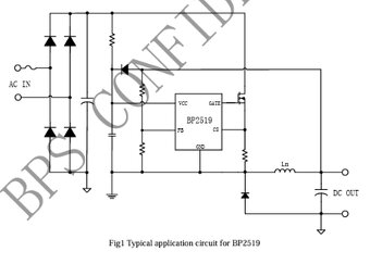 Integrovany obvod BP2519 CC/CV - 3