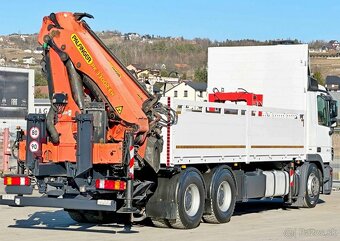 Mercedes Actros 2636 - 6x4 - Valník + HR-PALFINGER - 3