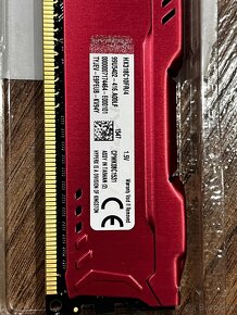 4x HyperX Fury 4gb DDR3 - 3