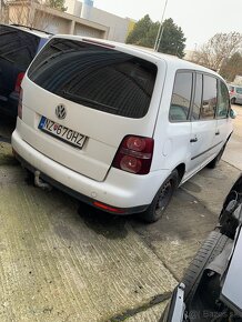 VW Touran 2008 1,9tdi BLS DSG- rozpredám - 3