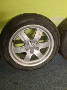 Alu. Audi 5x112 R17+pneu 225/50R17 zimné - 3