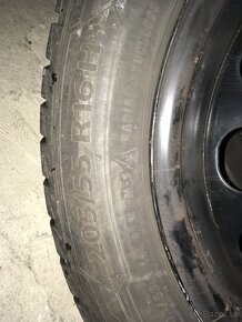 Plechové disky Škoda + pneu 205/55 r16 - 3