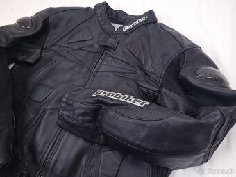 Probiker PRX Black pánska kožená moto kombinéza 58 3XL - 3