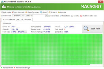 Externy HDD 320GB Seagate 2,5" - 3