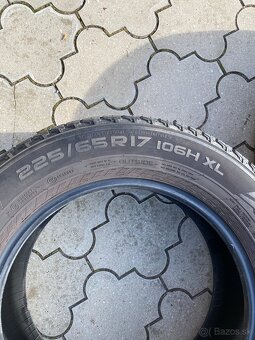 Predám staré letne pneumatiky Nokian 225/65R17 106H XL - 3