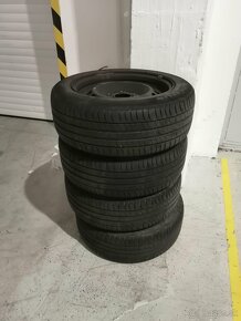 Letné pneumatiky michelin 205/55 R16 na diskoch - 3