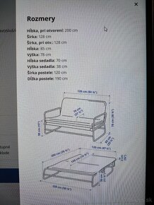 Ikea rozkladacia pohovka - 3