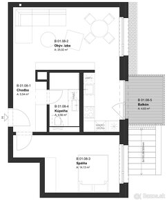 Prenájom 2-izb.bytu Krásno nad Kysucou - 3