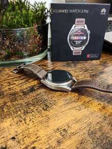 Huawei watch 3 pro titanium genium leather strap - 3