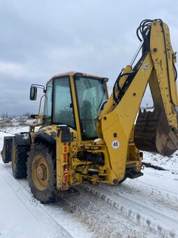 Predám traktorbáger Komatsu WB 97S s TP - 3