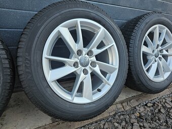 Alu Disky AUDI A4 B8,B9+Dunlop 205/60 R16 - 3