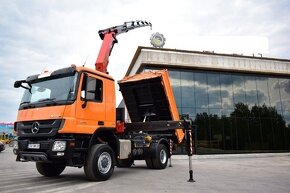 8825 MB Actros 1841- 4x4 – Sklápěč S3 + HR-Palfinger PK 2300 - 3