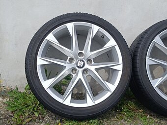 Elektróny Seat Leon FR 5x112, pneumatiky 225/40 R18 - 3