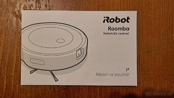 Predám robotický vysávač Irobot j7 - 3