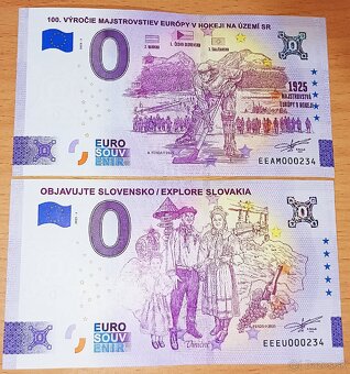 0€ bankovka, 0 eurova bankovka, 0 euro souvenir - 3