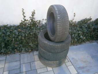 Predám 4x zimné pneu Goodyear 205/55 R16 91H - 3