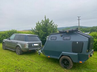 offroad obytný nepouživaný prívesový karavan - 3