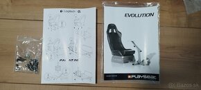 PLAYSEAT EVOLUTION RED + GEARSHIFT HOLDER PRO - 3