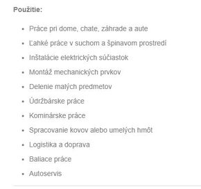 ČERVA BUNTING POLYURETÁNOVÉ PRACOVNÉ RUKAVICE POLYESTER - 3