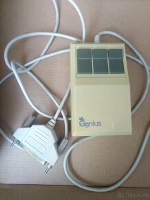 Retro klavesnica , Guličková retro myš Genius GM-6 25pin por - 3