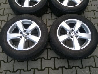 Elektrony VW Tiguan 5x112 r17, letne pneu. 235/55 R17 - 3