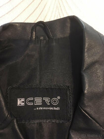 Dámska jarná kožená bunda K-CERO - 3