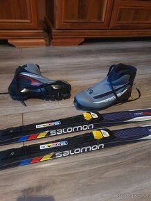 Predam bezkovy set,SALOMON,151 cm,SNS,c.37,supiny - 3