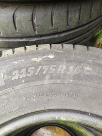 4ks 225/75 R16 C Michelin letné - 3