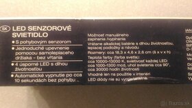 Led senzorove svietidlo livarnolux 107584 - 3