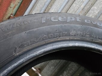 2 ks zimné pneu Hankook Winter ICept - 215/60 r17 96H - 3