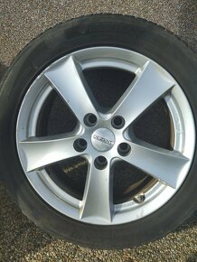 Alu disky Dezent TX, R16, 5x114,3, TPMS, zimné pneu - 3