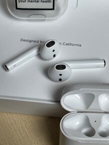 Predám AirPods gen. 2 - originalne - 3