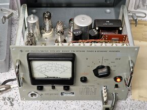 # Rohde & Schwarz Tube Millivoltmeter URV BN1091 + sonda - 3