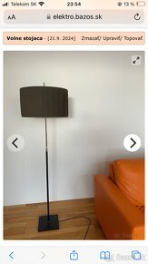 Volne stojaca lampa,kvalitna,tazka - 3