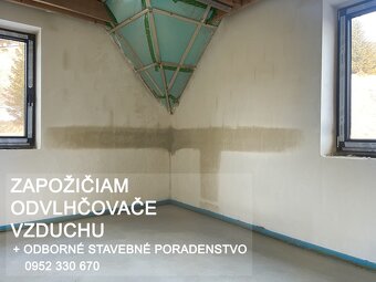 Zapožičiam odvlhčovač vzduchu + odborné stavebné poradenstvo - 3