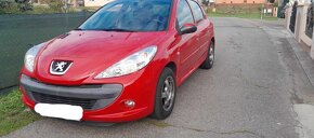 Predam peugeot 206, 1.4 benzin, 55kw, rok.v 2009 - 3