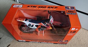 Predám Model KTM 450 SX-F Herlings 1:6 - 3