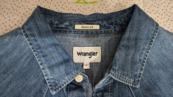 Košeľa riflová WRANGLER s krátkym rukávom - 3