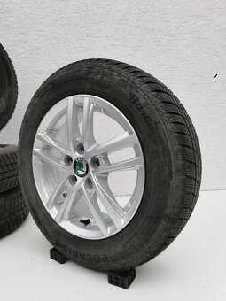 Škoda Fabia zimný komplet 165/70 R14 5x100 ET35 - 3