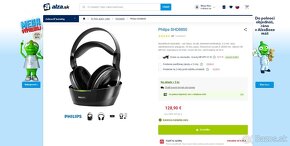 50% zľava Philips SHD8850 bezdrôtové slúchadlá , Nové - 3